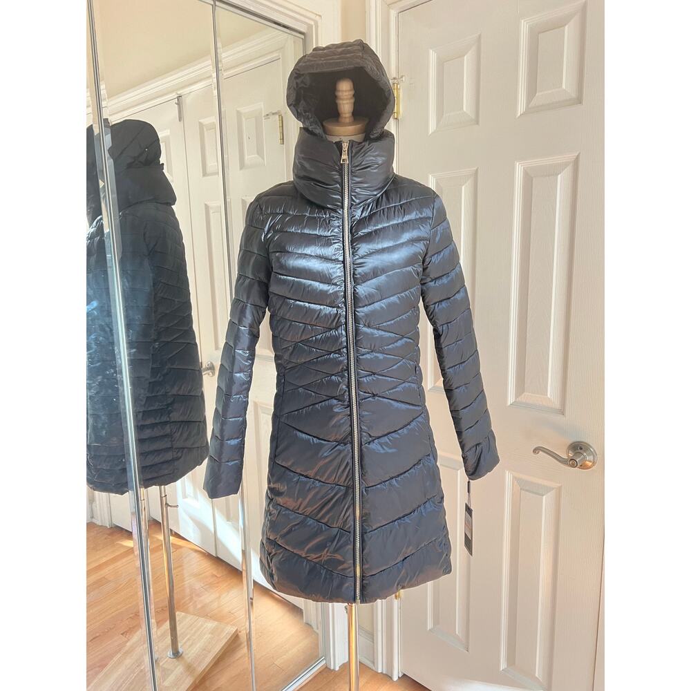 KARL LAGERFELD PARIS Hidden Hood Puffer